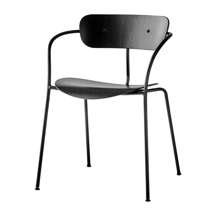 Pavilion chair AV2 - Black lacquered oak - &Tradition