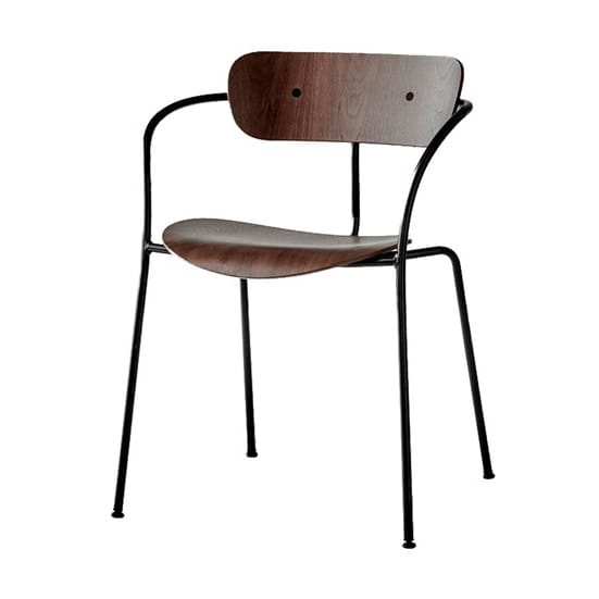 Pavilion chair AV2 - Coated walnut - &Tradition