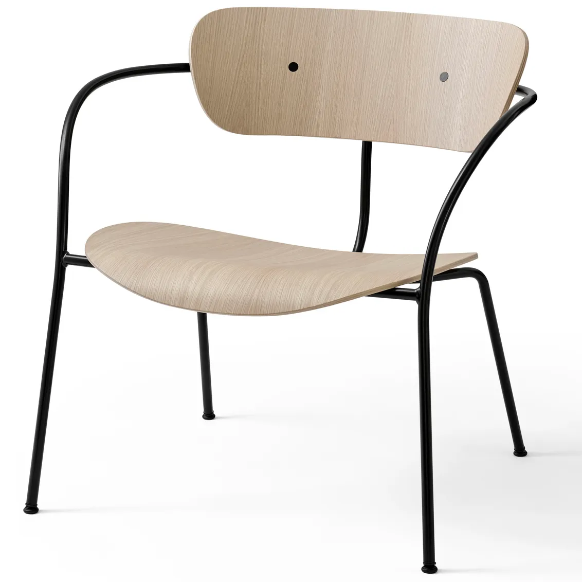 Pavilion chair AV5, Lacquered oak &Tradition