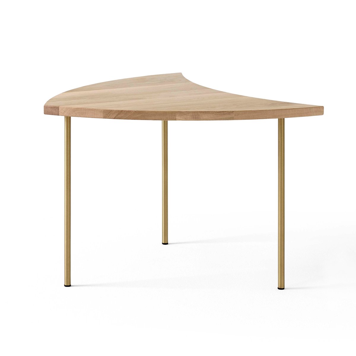 &Tradition Pinwheel side table HM7 White oiled oak | Scandinavian Design | Side tables | Beige