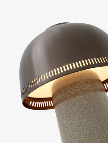 Raku SH8 table lamp - Beige, grey & bronze - &Tradition