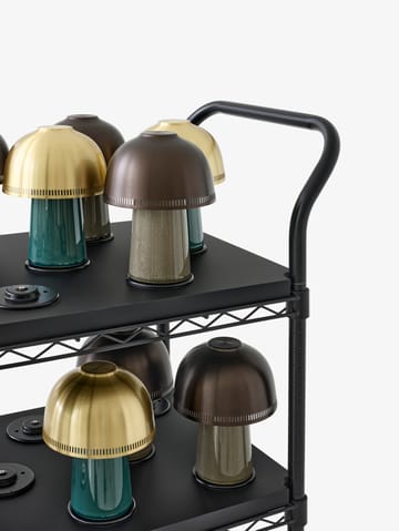 Raku SH8 table lamp - Beige, grey & bronze - &Tradition