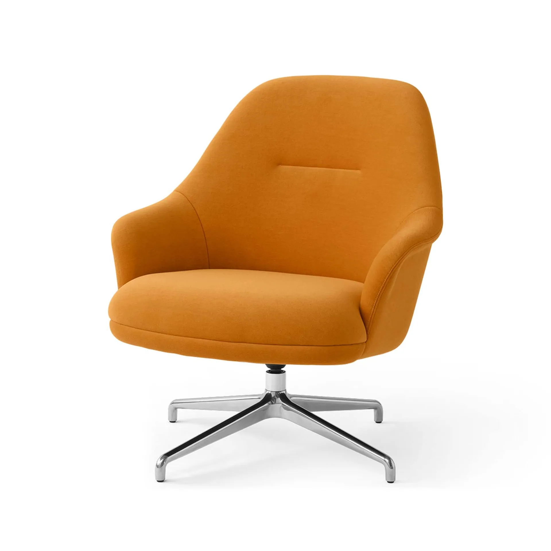 Rely HW139 lounge chair, Gentle 0433-aluminium &Tradition