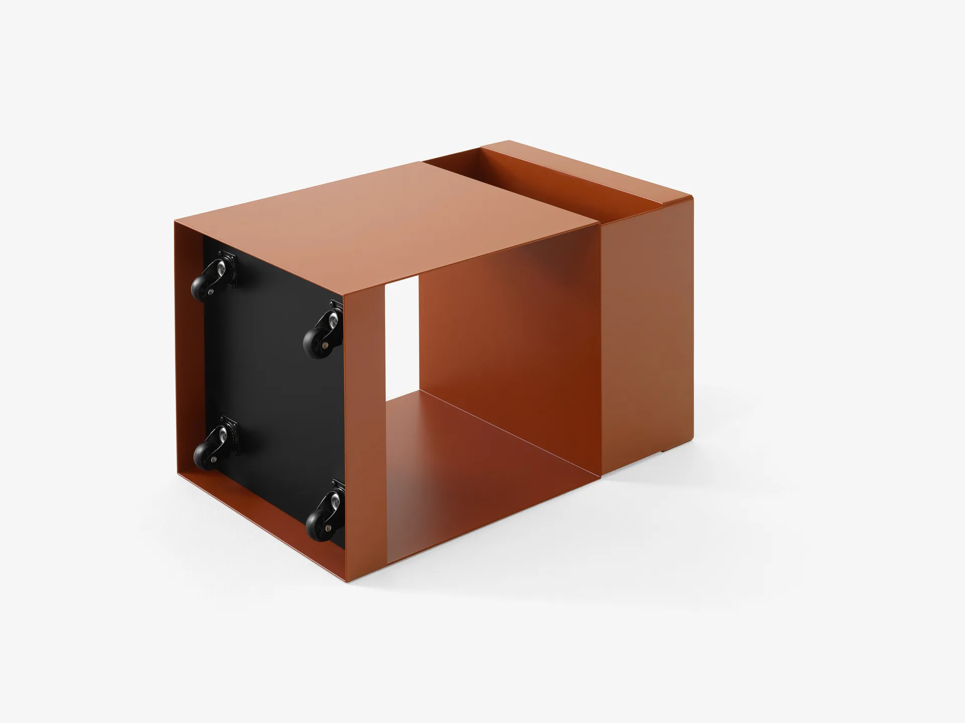 Rotate SC73 serving trolley terracotta, Terracotta &Tradition