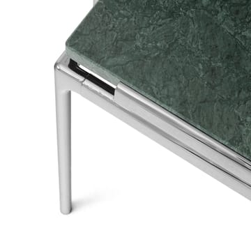 Sett LN12 coffee table - Verde guatemala-dark chrome - &Tradition