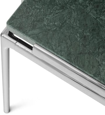 Sett LN13 coffee table - Verde guatemala-dark chrome - &Tradition