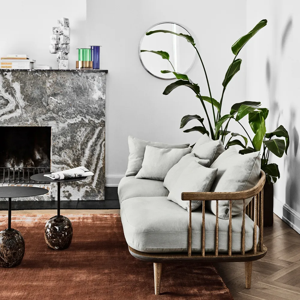 Sillon SH5 mirror, Brass, sh5 &Tradition