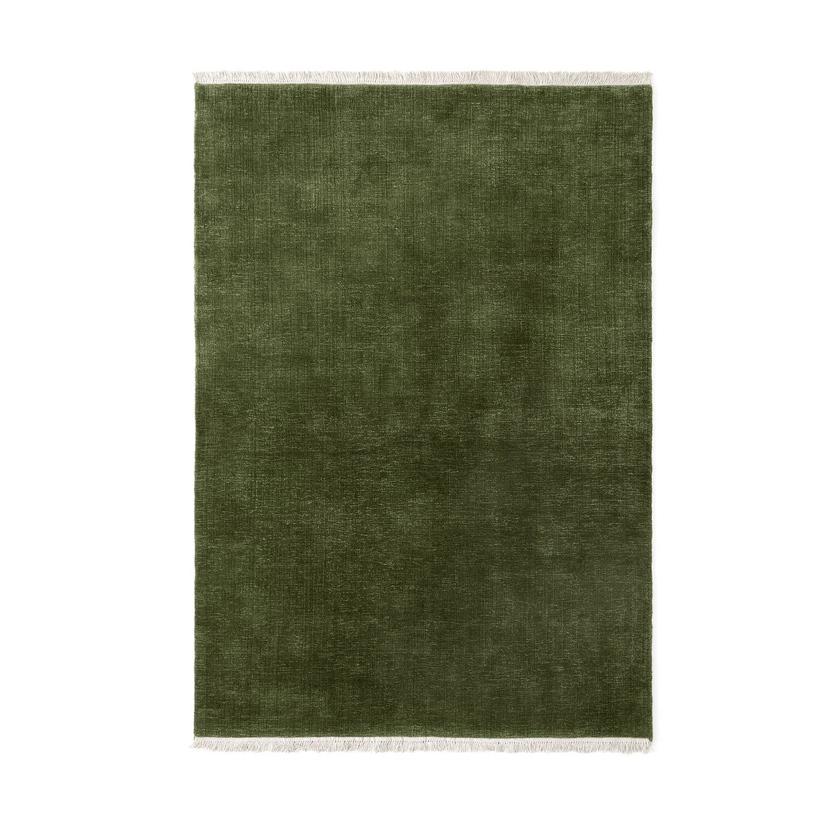 &Tradition The Moor AP18 rug 170x240 cm Green pine | Scandinavian Design | Fringe & Deep pile rugs | Green