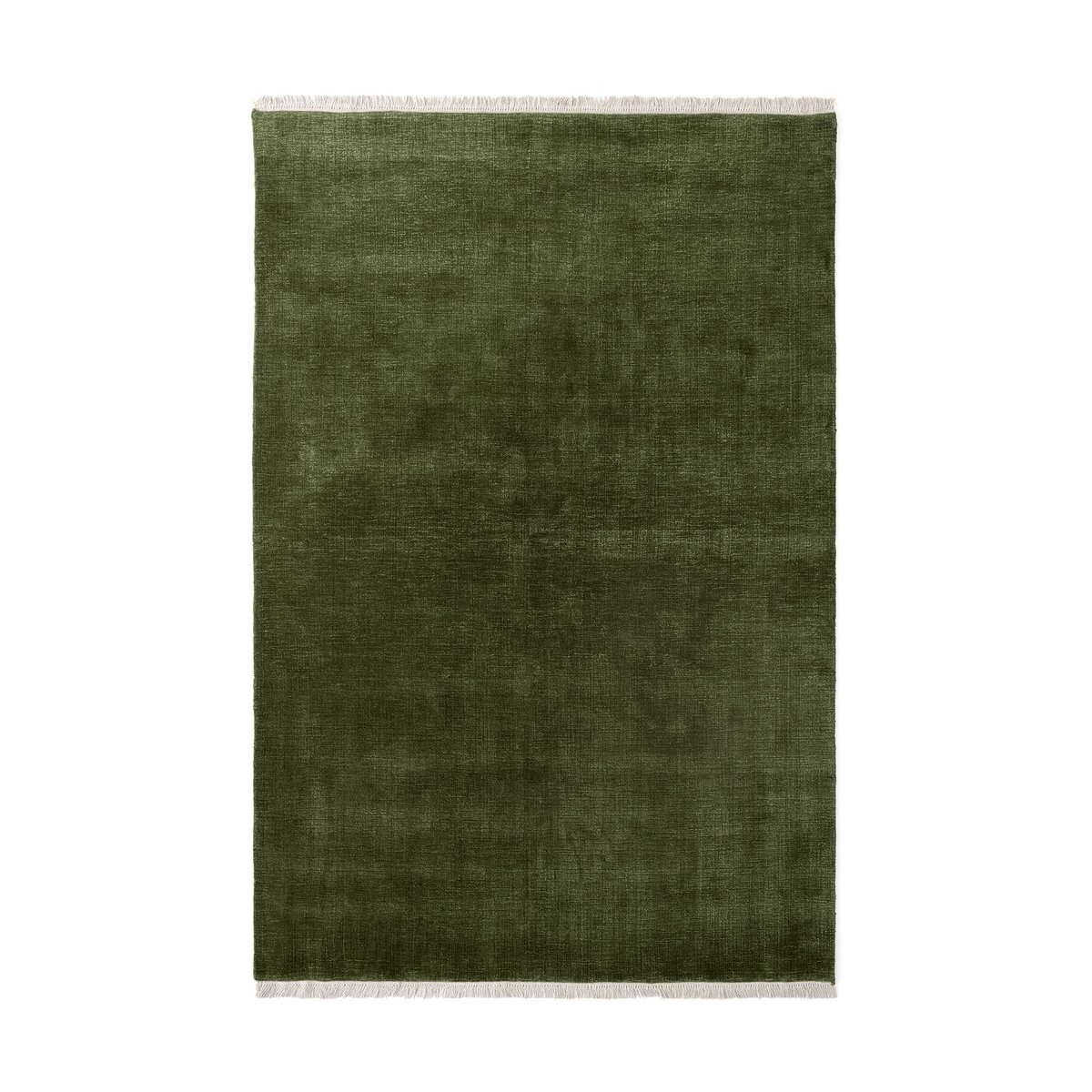 &Tradition The Moor AP19 rug 200x300cm Green pine | Scandinavian Design | Fringe & Deep pile rugs | Green