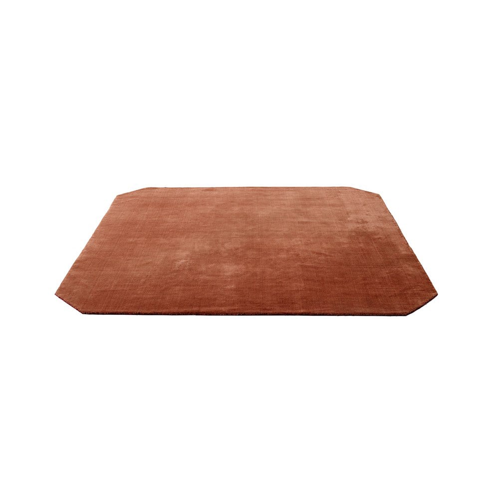 &Tradition The Moor Rug Ap6 240X240 Cm Red heather