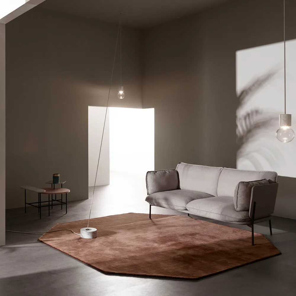 The Moor Rug AP8 rug, Midnight blue &Tradition