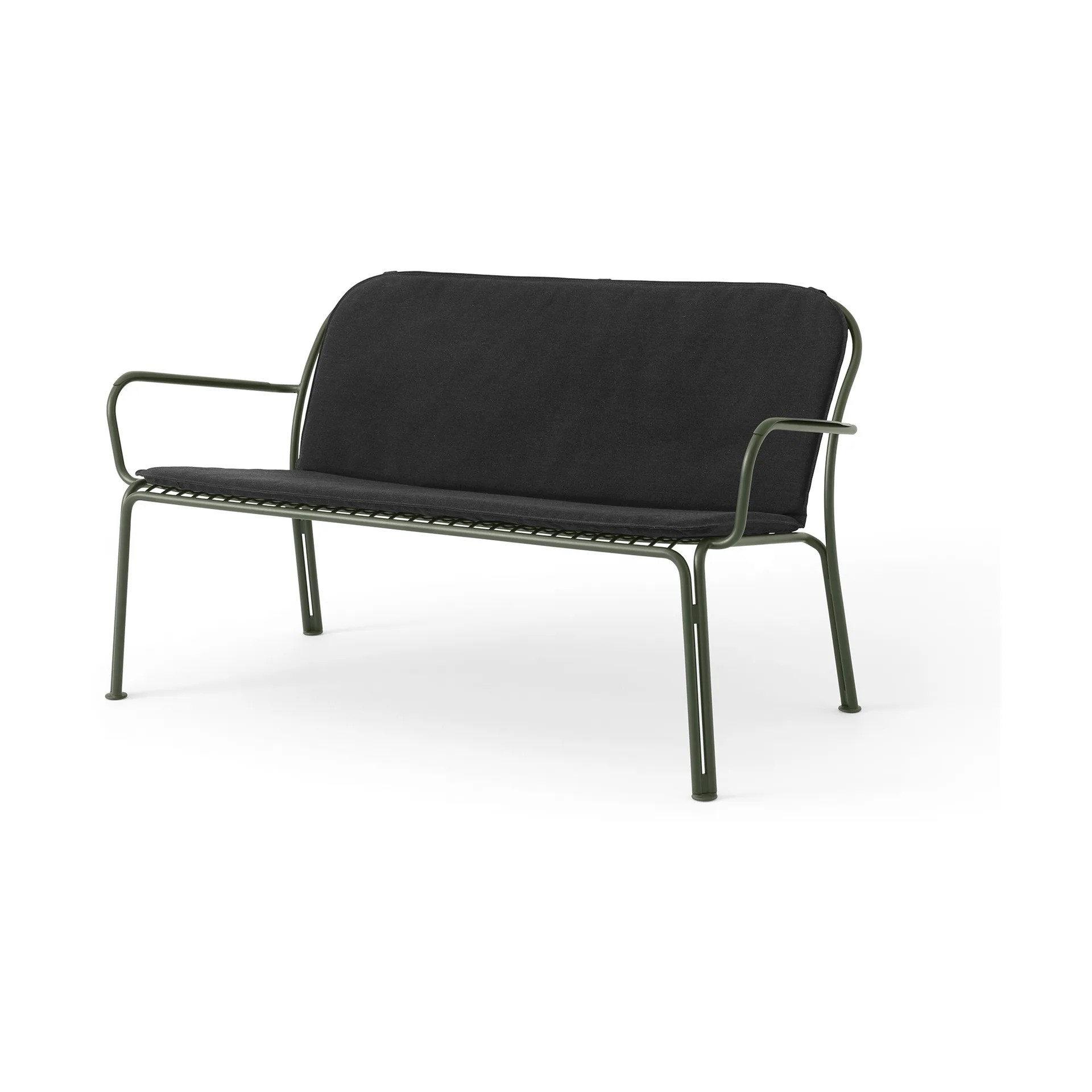 Thorvald bench SC111 seat cushion, Heritage char, 122.5 cm &Tradition