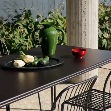 Thorvald Outdoor SC99 dining table 220 cm - Warm black - &Tradition
