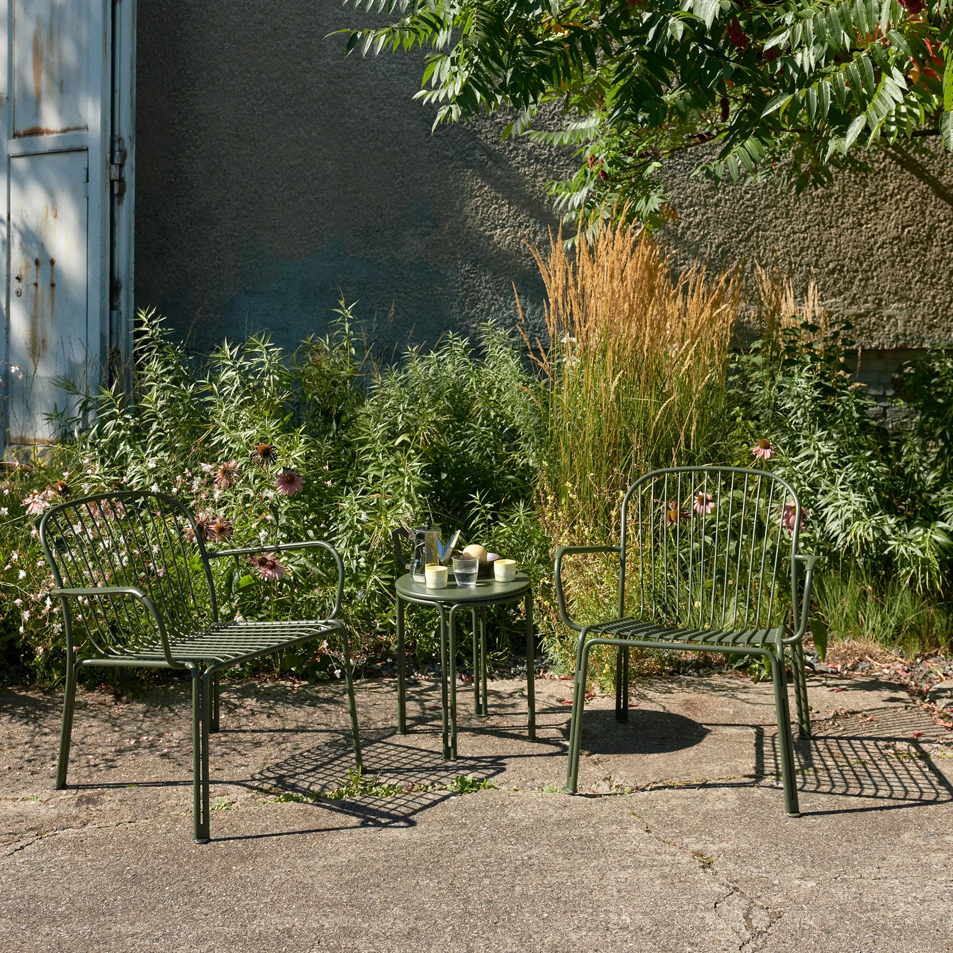 Thorvald SC101 lounge chair, Bronze green &Tradition