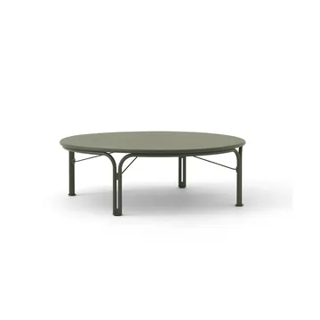 Thorvald SC109 coffee table - Bronze green, Ø115 cm - &Tradition