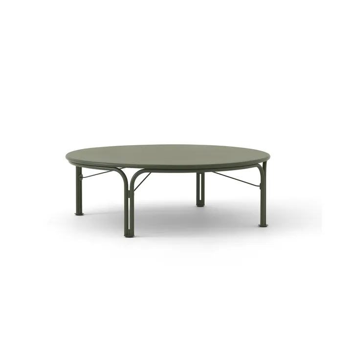 Thorvald SC109 coffee table - Bronze green, Ø115 cm - &Tradition
