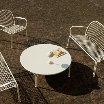 Thorvald SC109 coffee table - Ivory, Ø115 cm - &Tradition