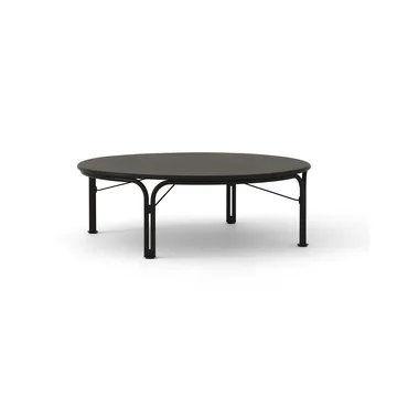 Thorvald SC109 coffee table - Warm black, Ø115 cm - &Tradition