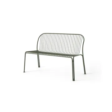 Thorvald SC111 bench - Bronze green, 129 cm - &Tradition