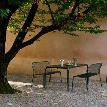 Thorvald SC111 bench - Bronze green, 129 cm - &Tradition