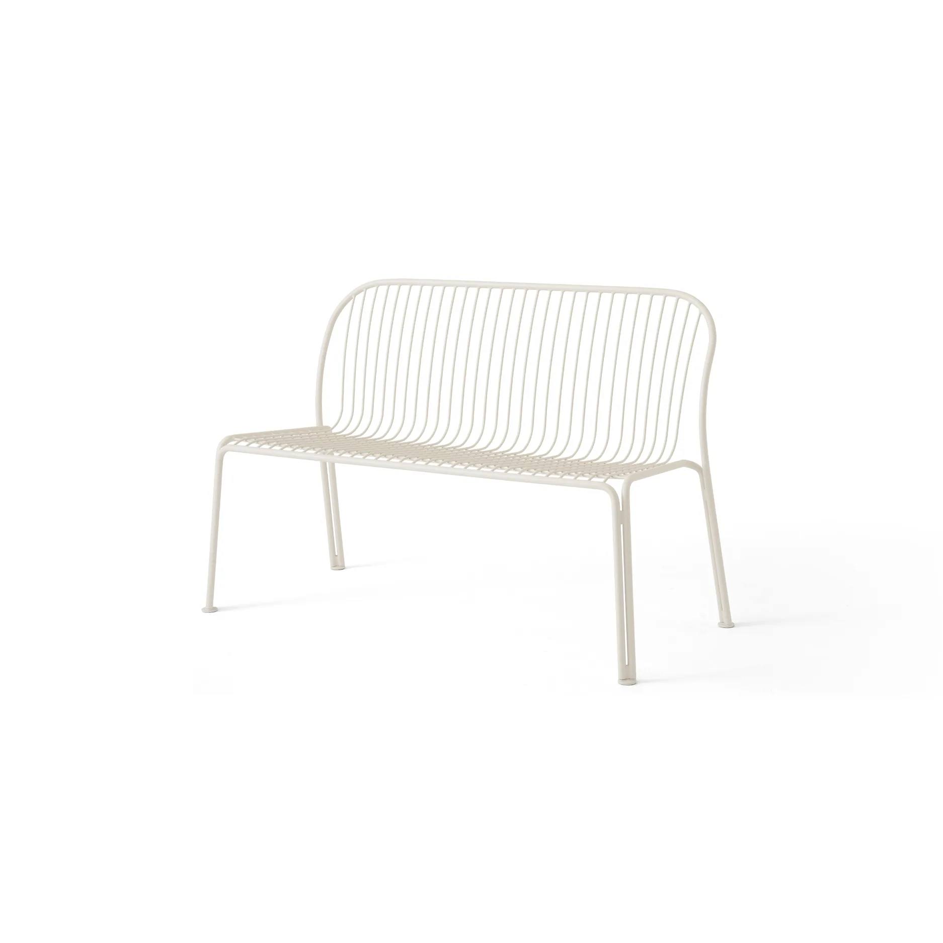 Thorvald SC111 bench, Ivory, 129 cm &Tradition