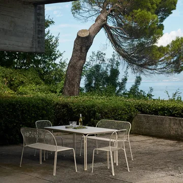 Thorvald SC111 bench - Ivory, 129 cm - &Tradition