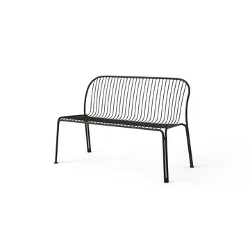 Thorvald SC111 bench - Warm black, 129 cm - &Tradition