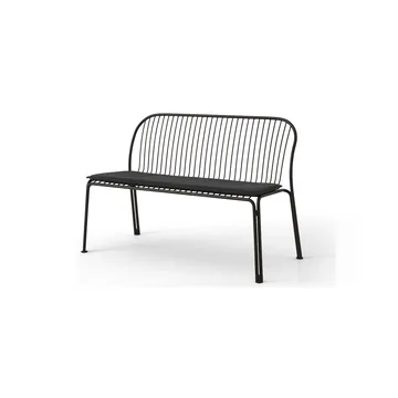 Thorvald SC111 bench - Warm black, 129 cm - &Tradition