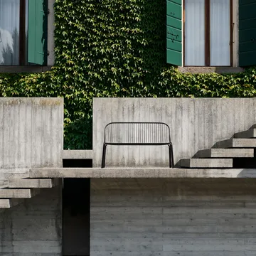 Thorvald SC111 bench - Warm black, 129 cm - &Tradition
