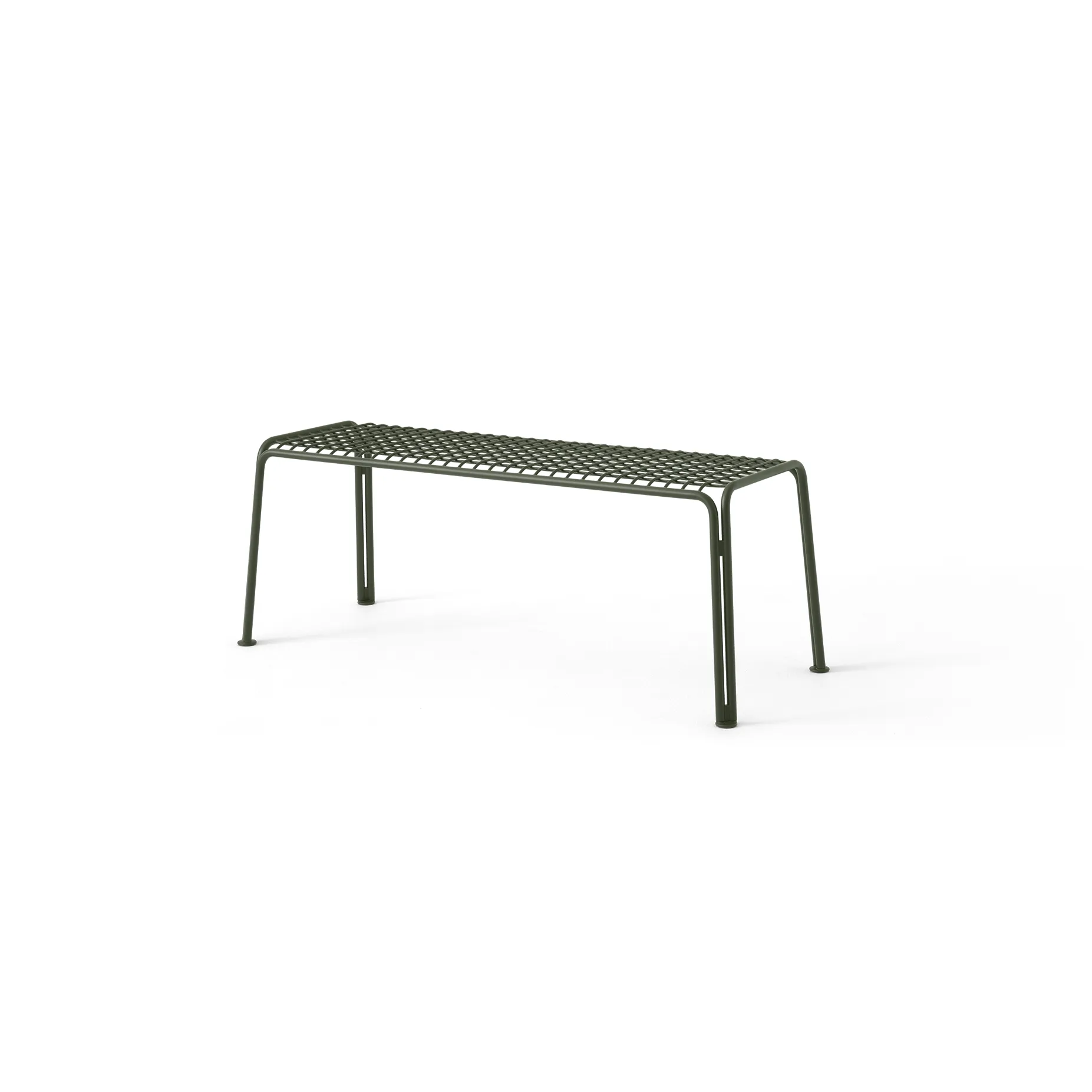 Thorvald SC112 bench, Bronze green, 125 cm &Tradition