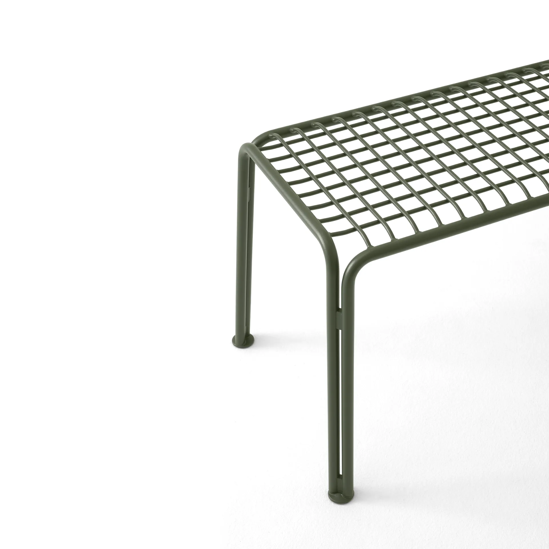 Thorvald SC112 bench, Bronze green, 125 cm &Tradition