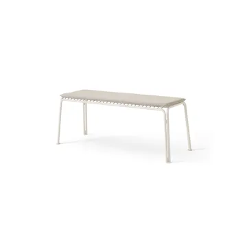 Thorvald SC112 bench - Ivory, 125 cm - &Tradition