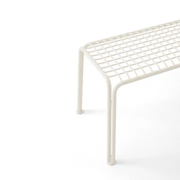 Thorvald SC112 bench - Ivory, 125 cm - &Tradition