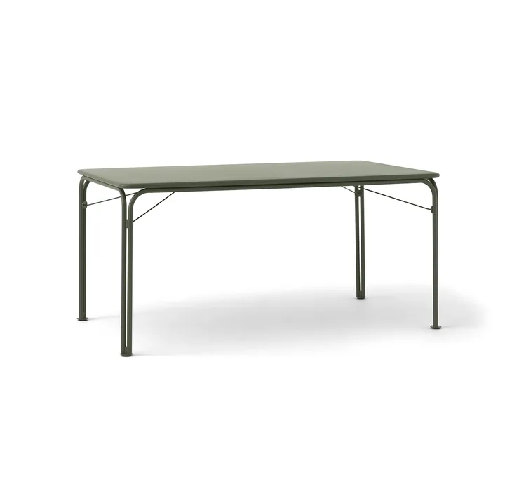Thorvald SC113 dining table - Bronze green, 160 cm - &Tradition
