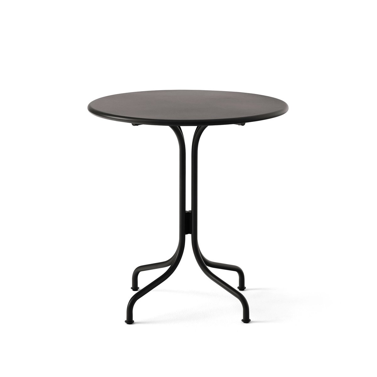 &Tradition Thorvald SC96 coffee table o70 cm Black | Scandinavian Design | Garden tables | Black