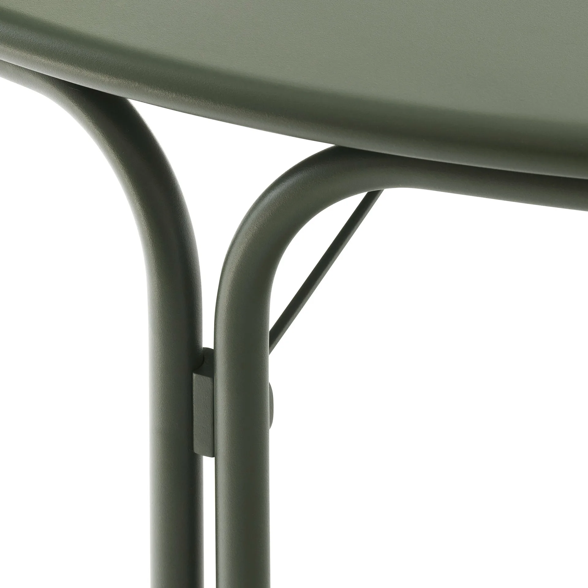 Thorvald SC98 dining table Ø115 cm, Bronze green &Tradition