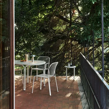 Thorvald SC98 dining table Ø115 cm - Ivory - &Tradition