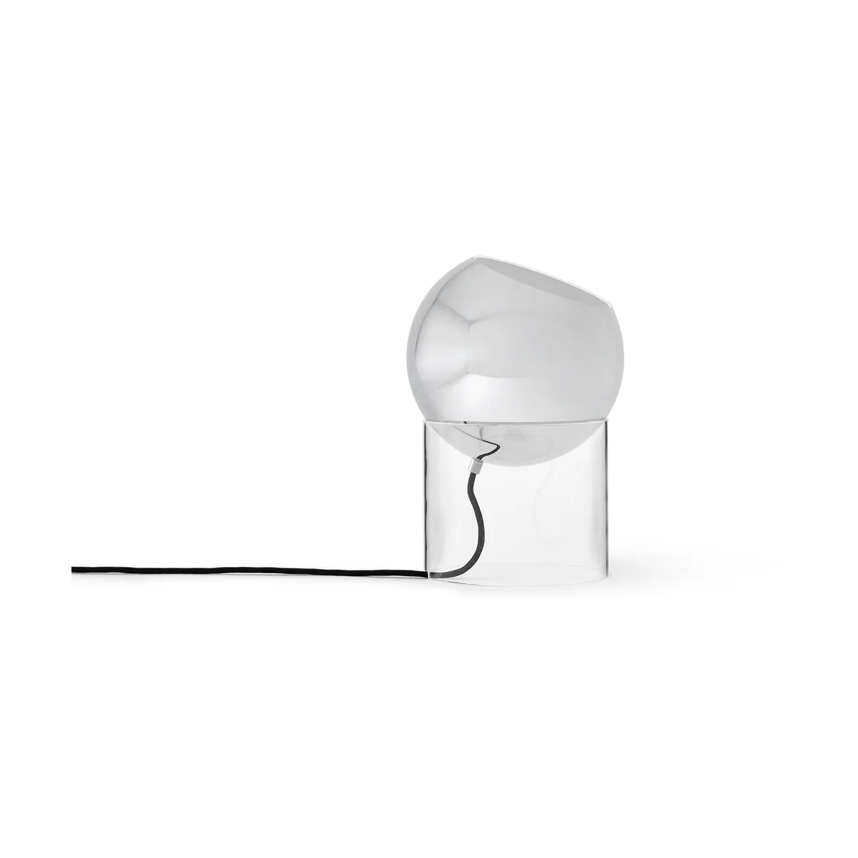 &Tradition Topan VP13 table lamp 31,5 cm Clear-chrome plated