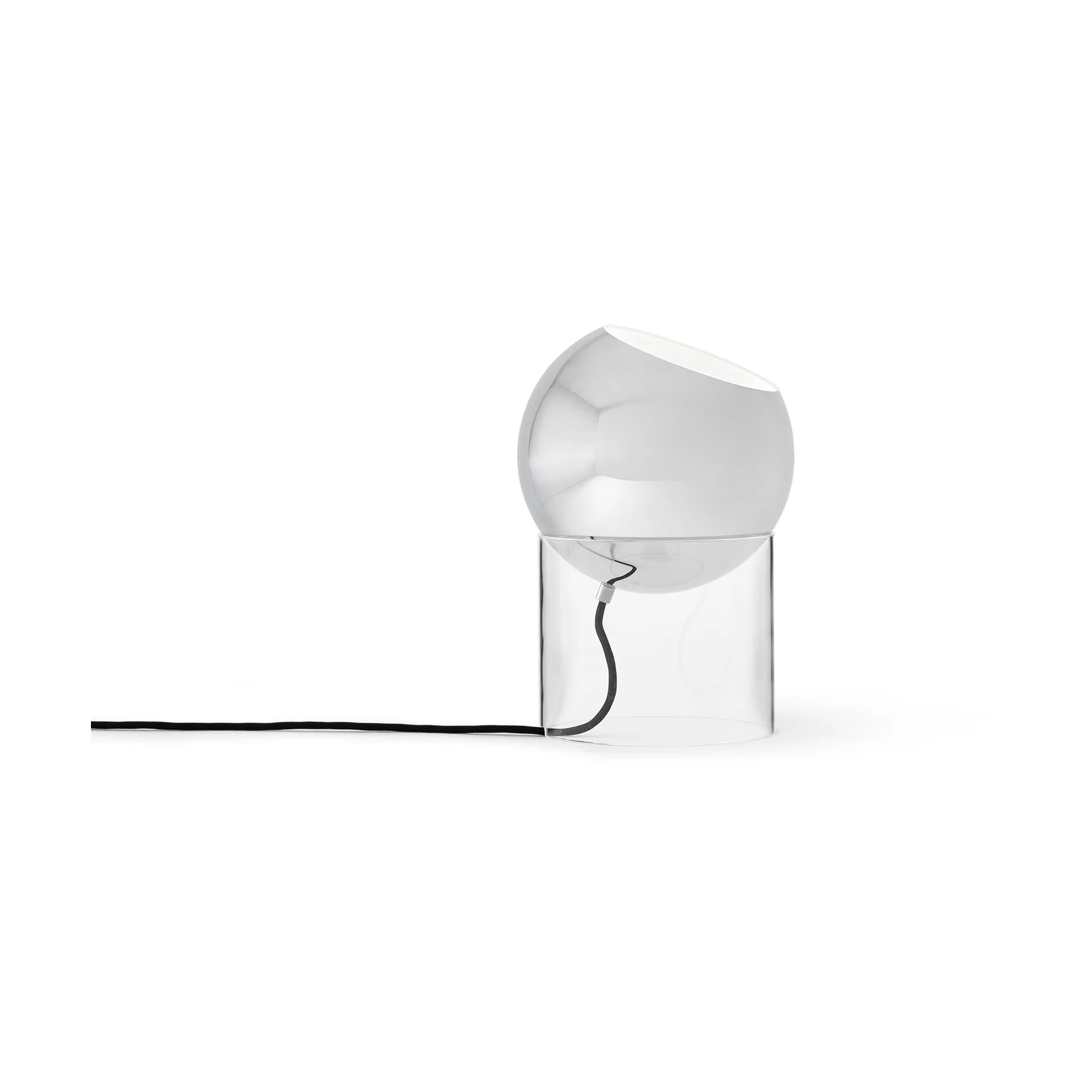 Topan VP13 table lamp 31,5 cm, Clear-chrome plated &Tradition