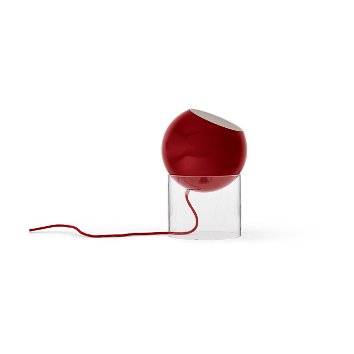 Topan VP13 table lamp 31,5 cm - Clear-vermilion red - &Tradition