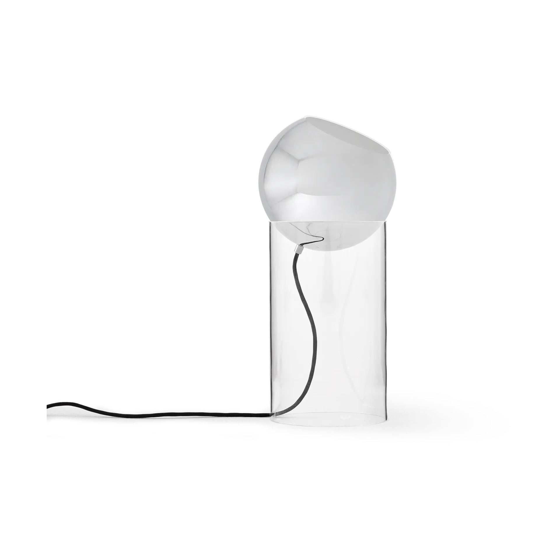 Topan VP14 floor lamp 46,5 cm, Clear-chrome plated &Tradition