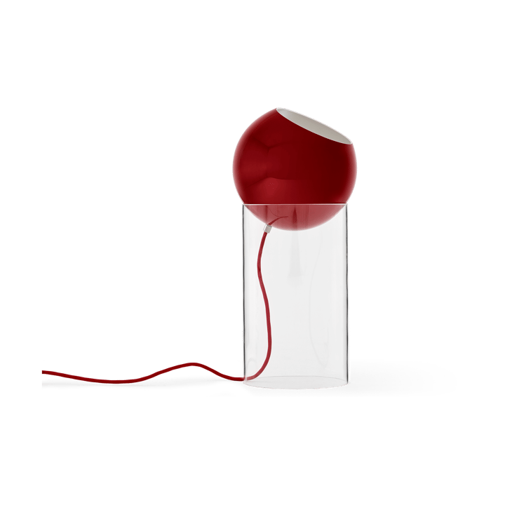 Topan VP14 floor lamp 46,5 cm - Clear-vermilion red - &Tradition