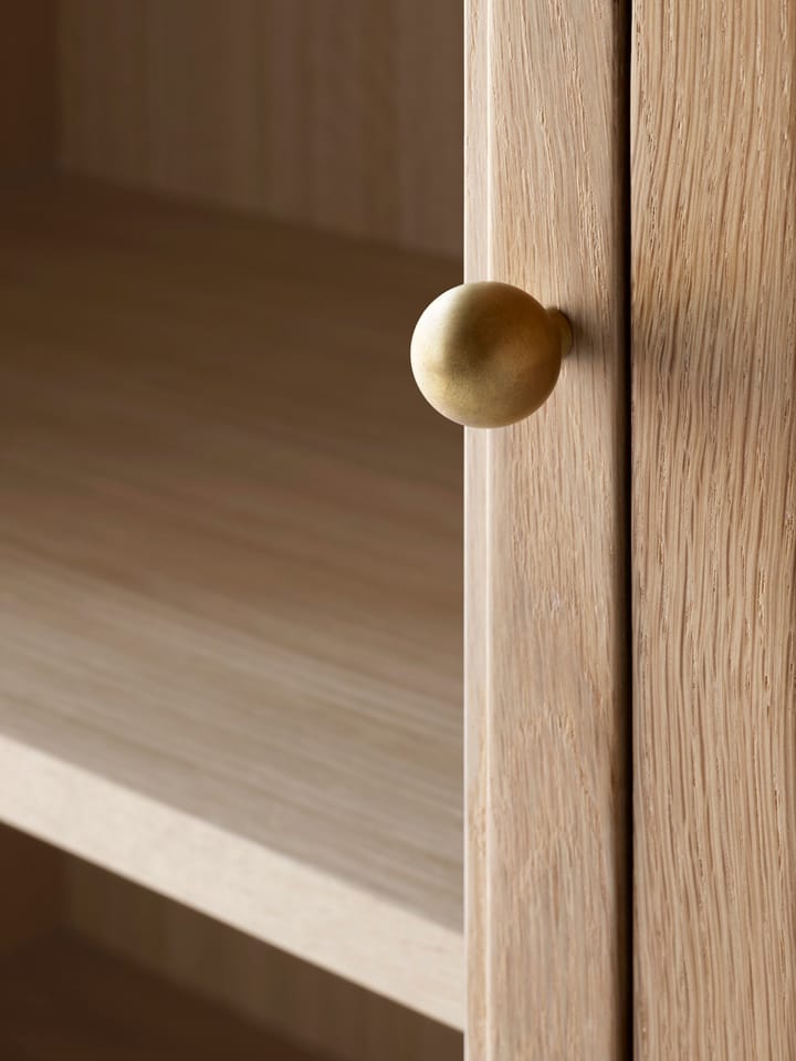 Trace SC87 display cabinet 50x192x40 cm, Natural oak &Tradition