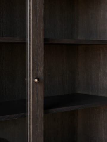 Trace SC88 display cabinet 120x192x40 cm - Dark stained oak - &Tradition