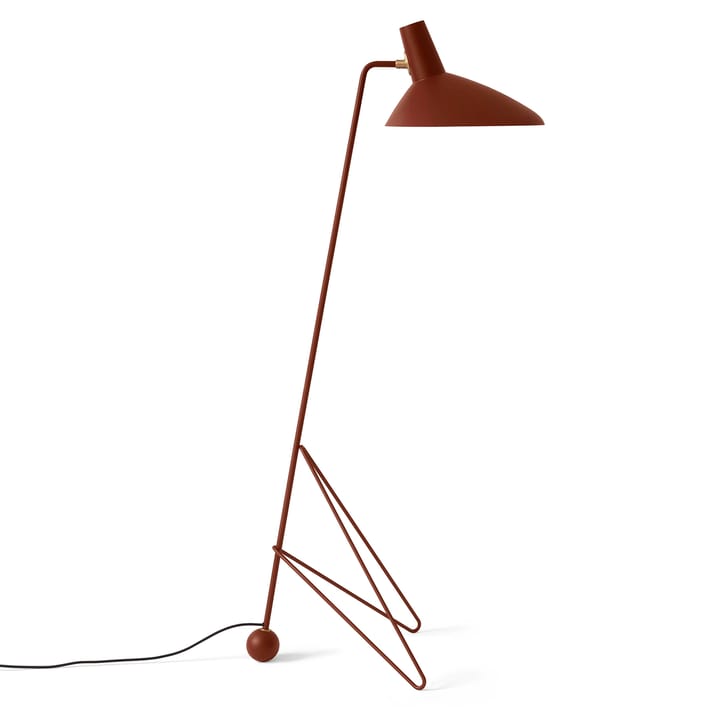 Tripod floor lamp HM8 - Maroon (red) - &Tradition