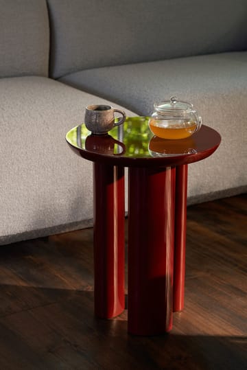 Tung JA3 side table - burgundy red - &Tradition