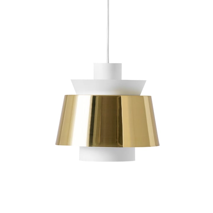 Utzon pendant - brass & matte white - &Tradition