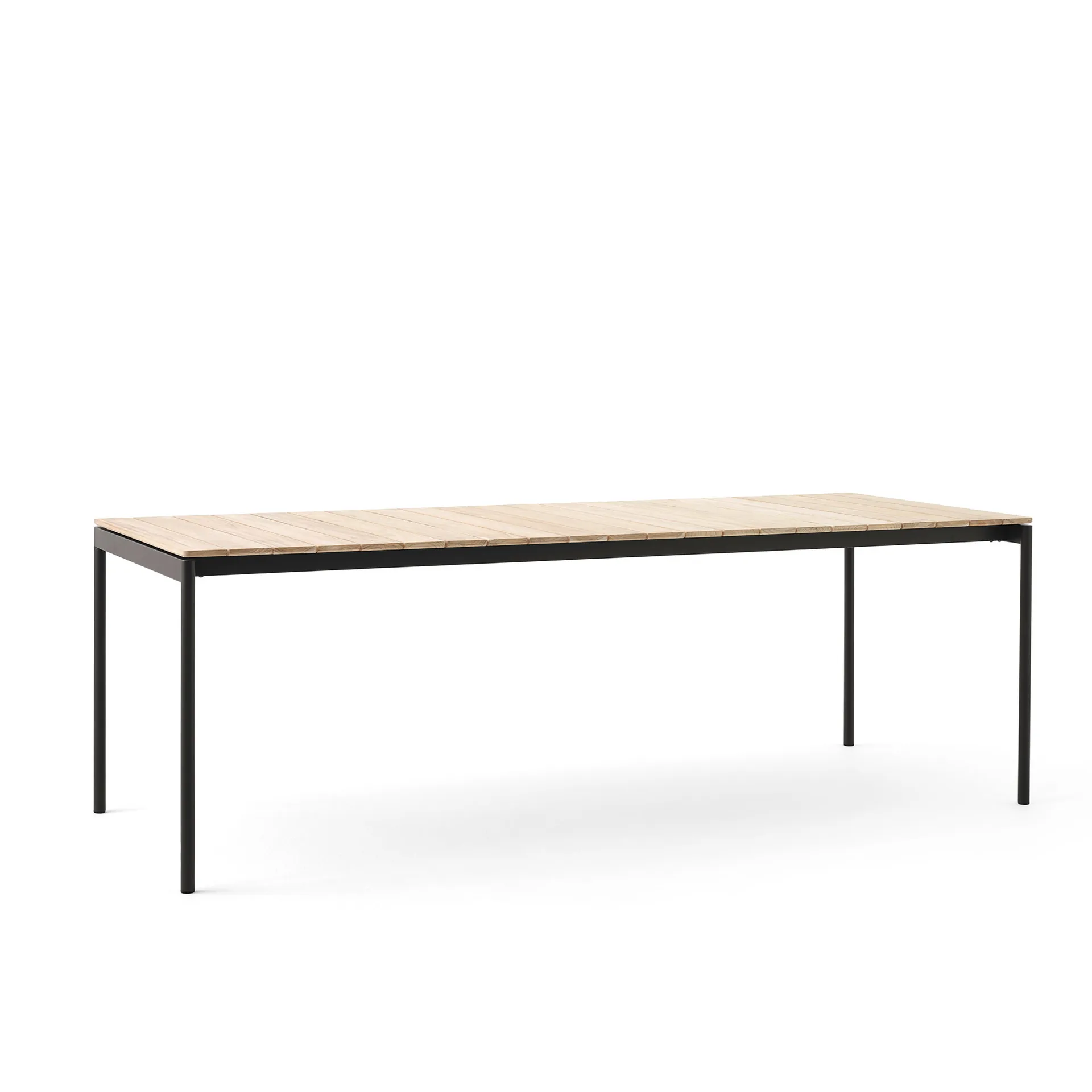 Ville AV26 table large 220x90 cm, Warm black &Tradition
