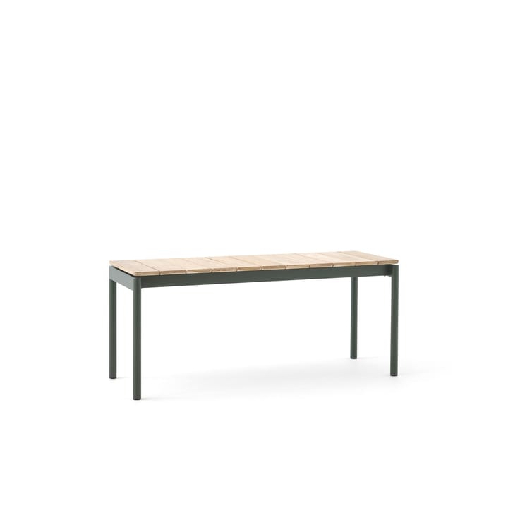 Ville AV27 bench small 110x40 cm - Bronze green - &Tradition