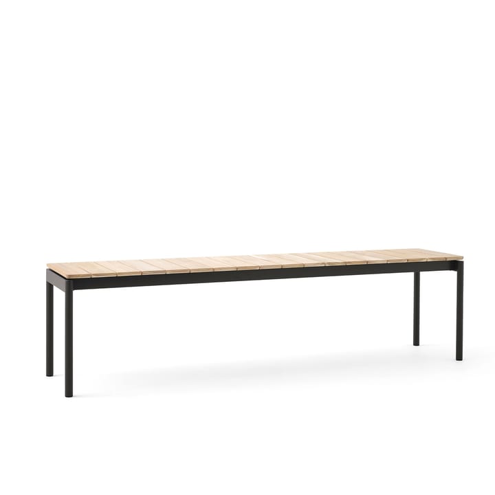Ville AV28 bench large 180x40 cm - Warm black - &Tradition